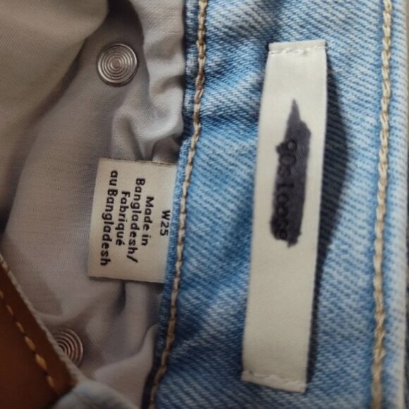 Calvin Klein Jeans 90's Loose Straight Jeans Light Wash Size W25 - Picture 5 of 9